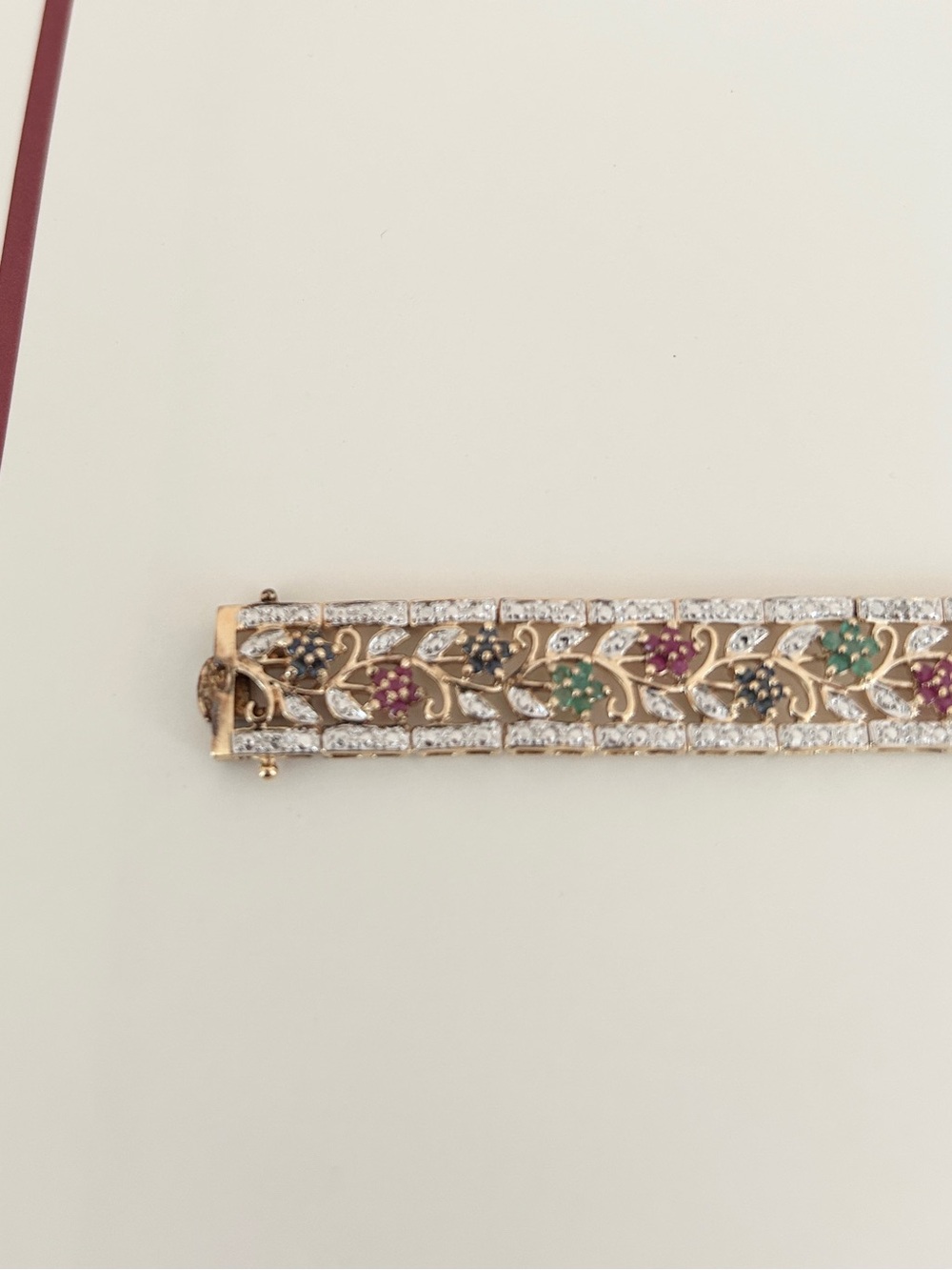 Ross Simon’s Sterling Silver Gold plated Bracelet. - Picture 4 of 7